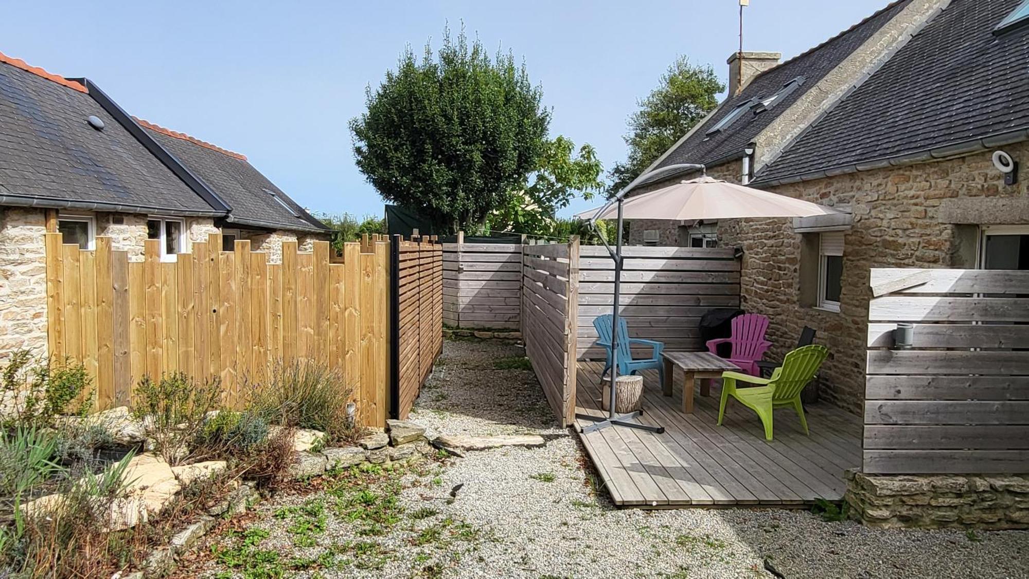 Kerelo Le Ptit St Roch, Maisonnette Cosy, Mer 5Km, Ploudalmézeau المظهر الخارجي الصورة